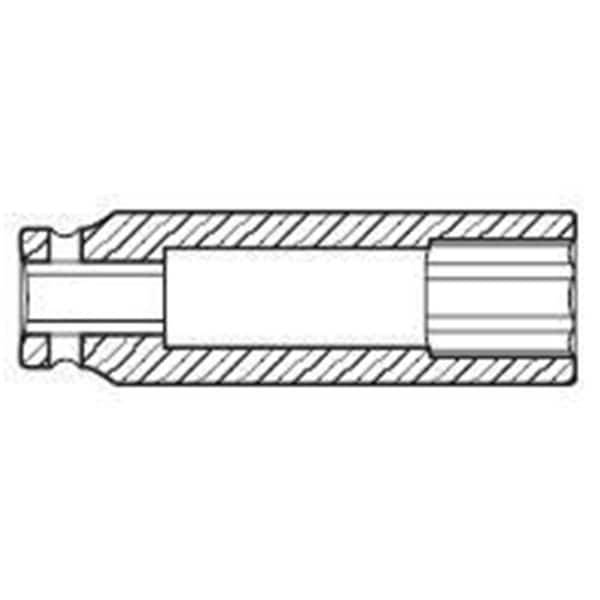 Cool Kitchen 3/8 Inch Drive 6 Point Deep Impact Socket - 1 Inch CO3467888 - main